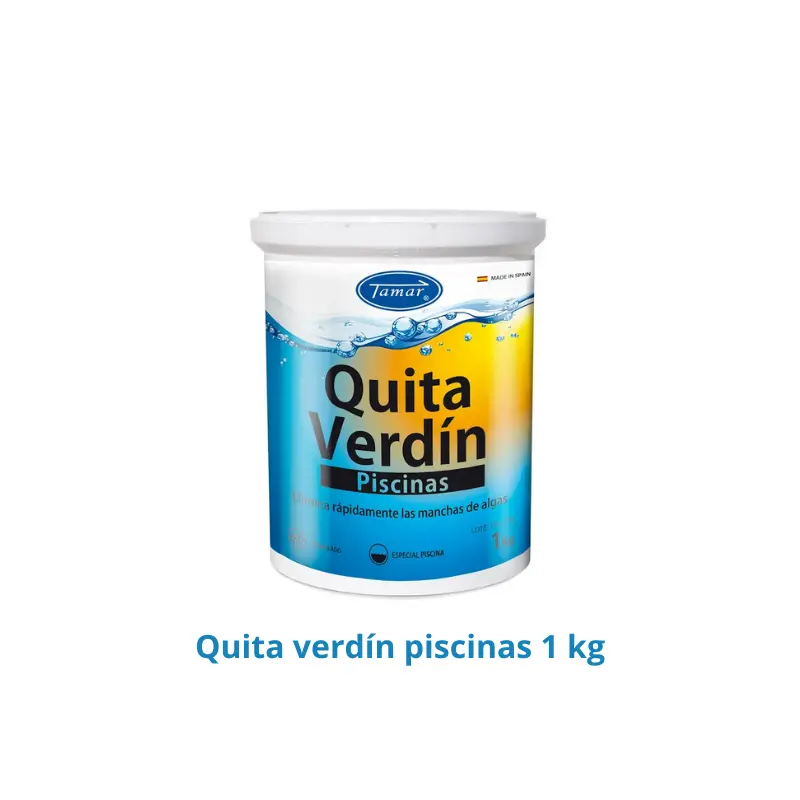 Quita verdín piscinas 1 kg Quita verdín piscinas 1 kg