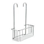 CESTA CESTILLO C/COLGADOR DUCHA ALUMINIUM TATAY