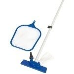 KIT MANTENIMIENTO LIMPIAFONDOS C/ MANGO EXTENSIBLE, CESTA Y PÉRTIGA -PISCINA- 58013