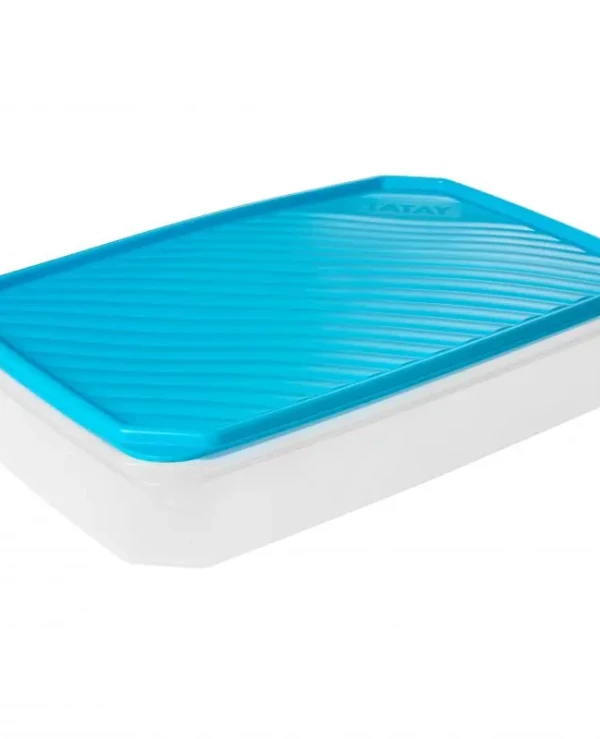 taper hermético de alimentos rectangular tatay fiambrera top flex 2,1lt comprar al mejor precio envío rápido