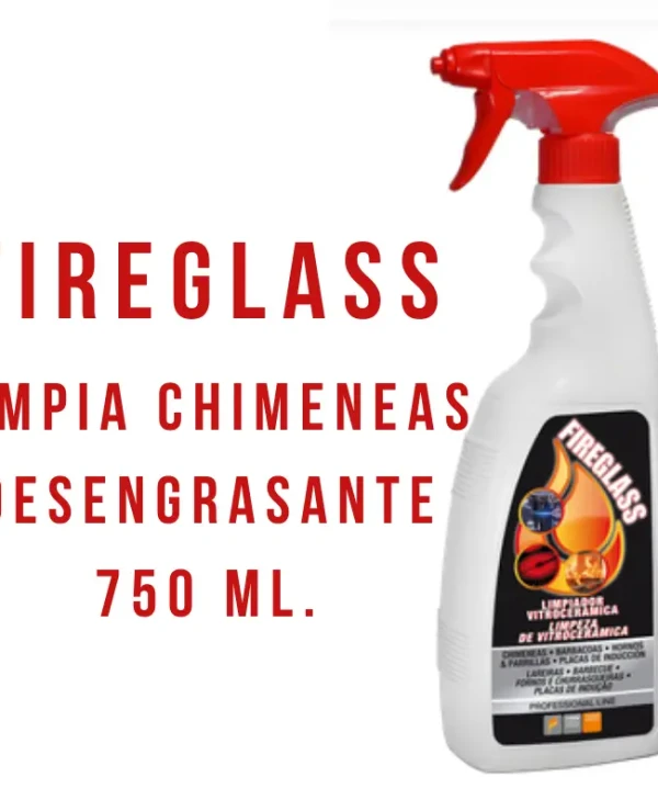 fireglass limpia cristales chimenea barbacoas desengrasante faren materialesmanuelmartin compra