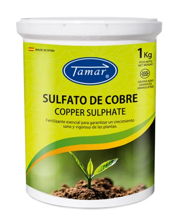 Sulfato de Cobre 1 kg Tamar crecimiento sano y vigoroso para las plantas comprar al mejore precio