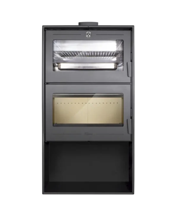 Estufa con Horno Oslo marca Lacunza ideal cara calentar y hornear tus guisos envío rápido precio barato