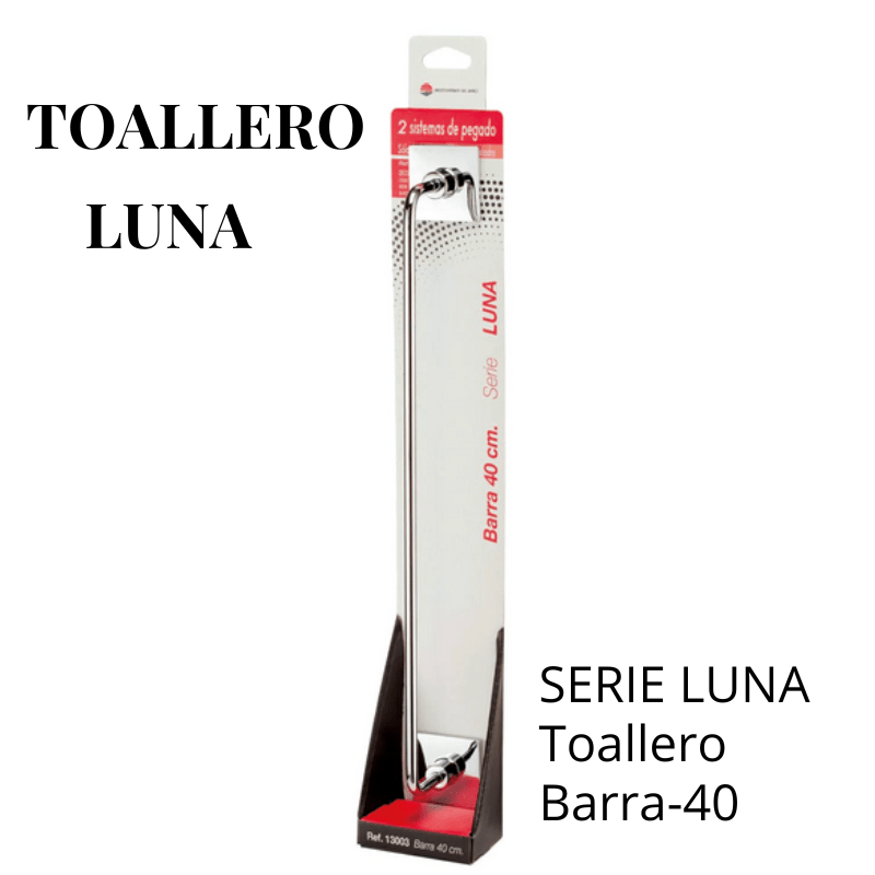 Toallero de pegar luna Barra 40 mediterranea del baño envio rapido comprar a precio bajo