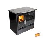 Cocina de leña cerrada Etna 7t marca lacunza encimera hierro envío rápido buen precio