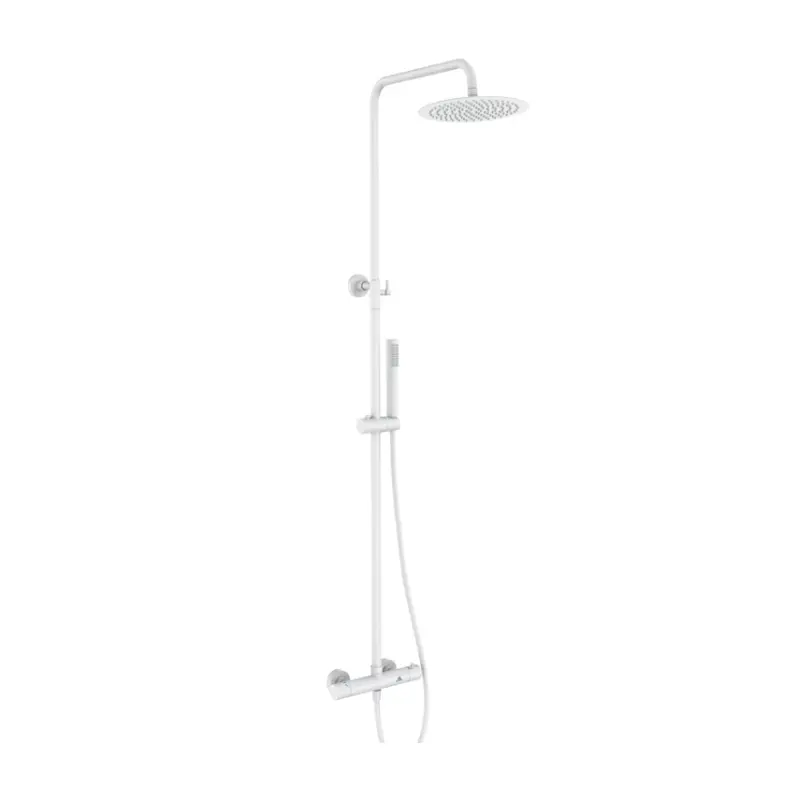 Columna Termostática Ducha Iris Blanca envío rápido precio barato. Columna Termostática Ducha Iris Blanca envío rápido precio barato.