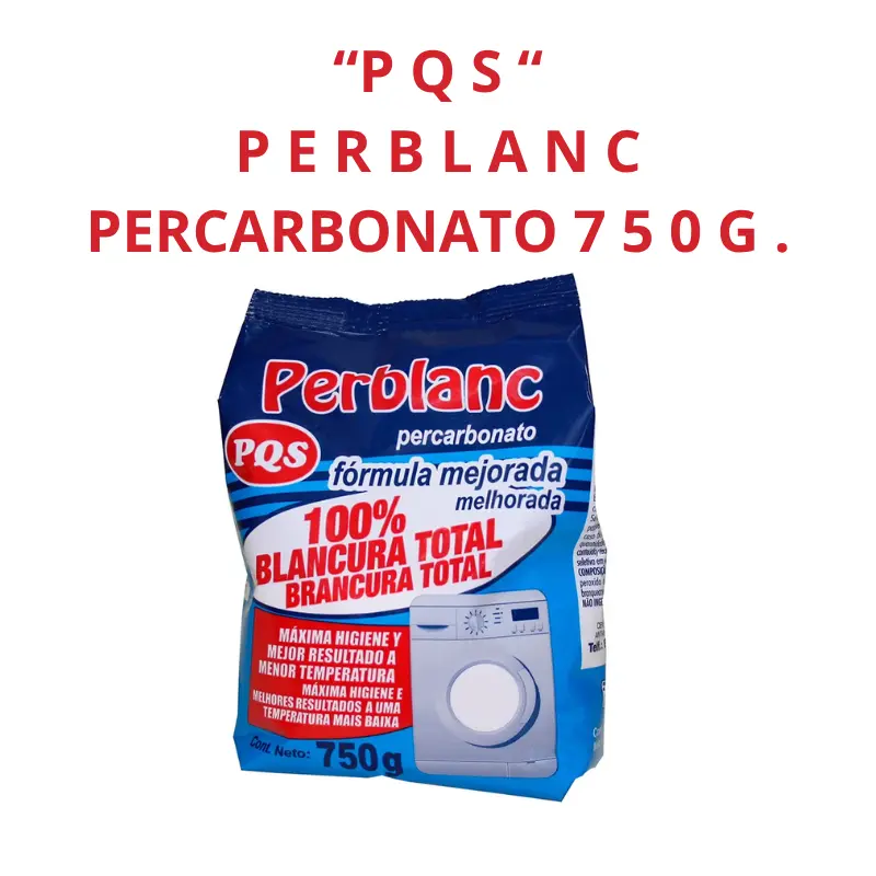 P Q S P E R B L A N C P E R B A R B O N AT O 7 5 0 G .