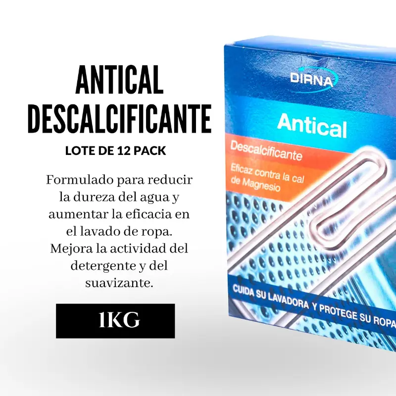 antical descalcificante eficaz contra la cal de magnesio lo mejor para tu lavadora y ropa comprar al mejor precio envío rápido