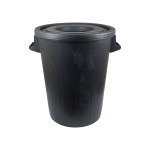 CUBO BASURA FUERTE 100L 55X66 C/TAPA