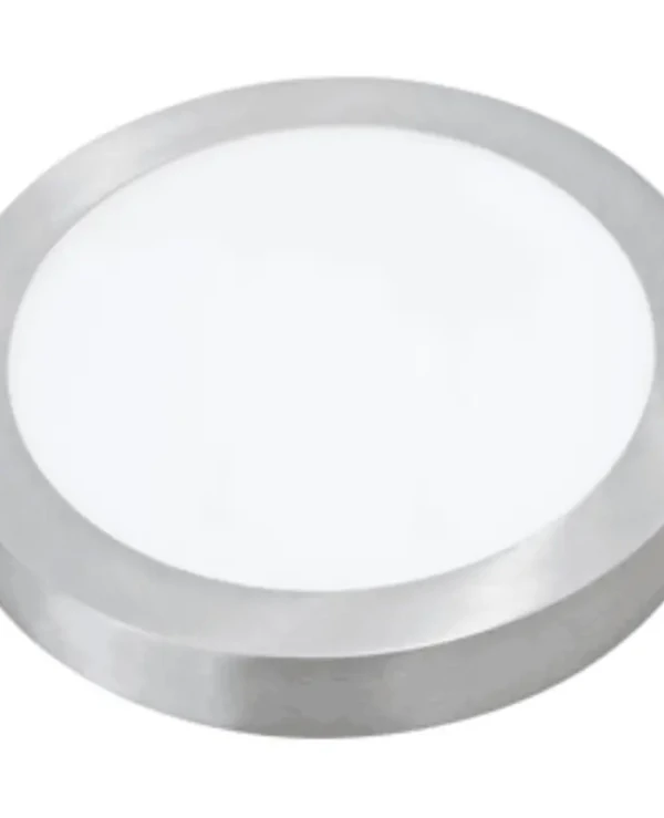 Hepoluz superficie panel de led downlight redondo nikel 18 w 6000.k comprar al mejor precio envío rápido