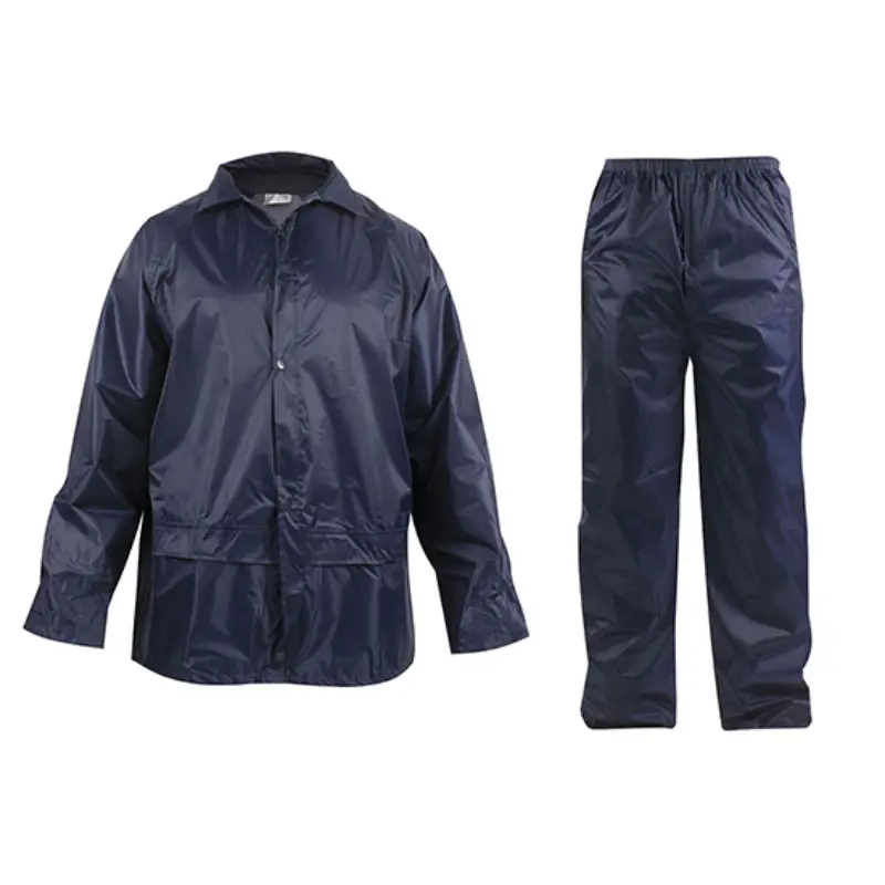 Traje de Agua Nylon Azul chaqueta y pantalón oreworK envío rápido precio barato compra