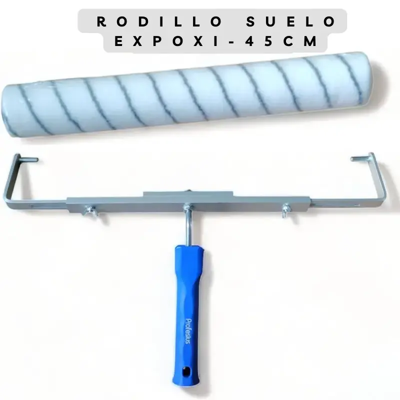 especial rodillo para suelos epoxi gran tamaño gran poder de cubrición 45 cm 15 cm de pelo texturizado envío rápido comprar a buen precio