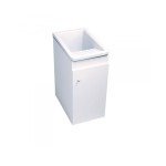 Mueble Con lavadero Baho blanco
