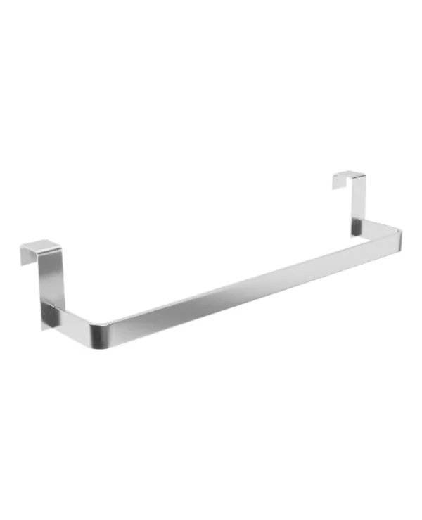 Colgador de Toallas de Baño Sin Taladro, Inox Brillo, Fácil Instalación en Armarios y Cajones, comprar.!!