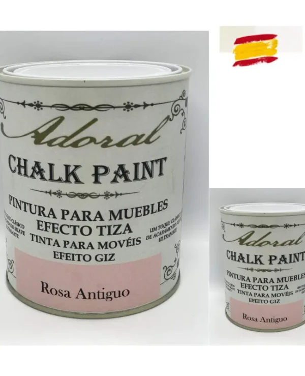 Rosa Antiguo pintura a la tiza Adoral Chalk Paint comprar mejor precio web envio rapido materialesmanuelmartin