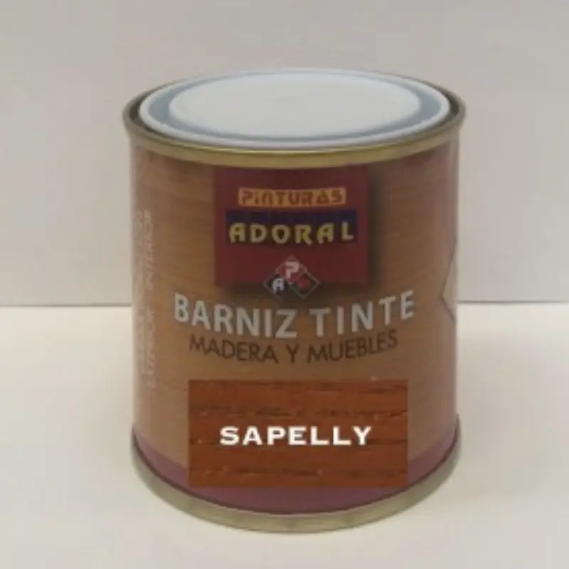 barniz tinte sapelly adoral 125 ml. para madera compra al mejor precio envio rapido