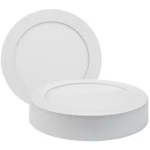 panel de superficie led redondo blanco 12w luz neutra gran luminosidad fácil instalación envío rápido comprar barato