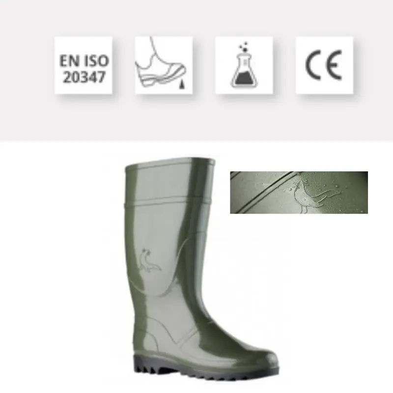 Bota de agua pvc verde Mavinsa alta resistencia y comodidad envío rápido precio barato materialesmanuelmartin