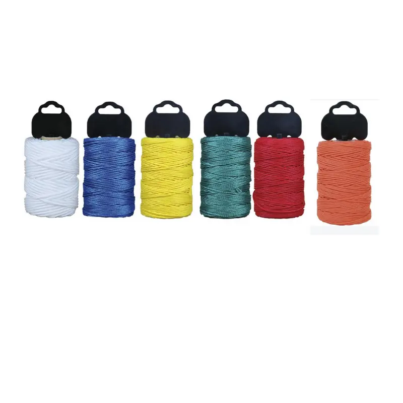 Bobina trencilla polipropileno 1,5 mm 100mtr. paquetería, agricultura, industrias cárnicas (mataderos), bricolaje, jardinería, trabajos manuales. envío rápido mejor precio