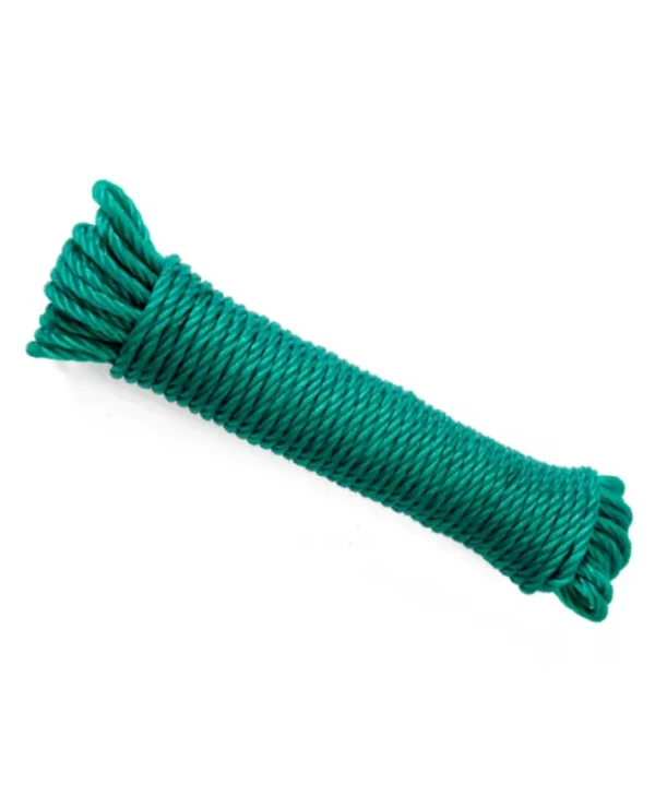 Madeja Cordón Plastificado Verde para tendero camping bricolaje envío rápido precio barato