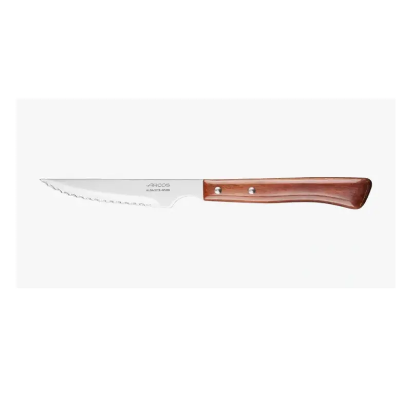 Cuchillo chuletero 11 cm de hoja para todo tipo de carnes marca Arcos, envío rápido precio barato