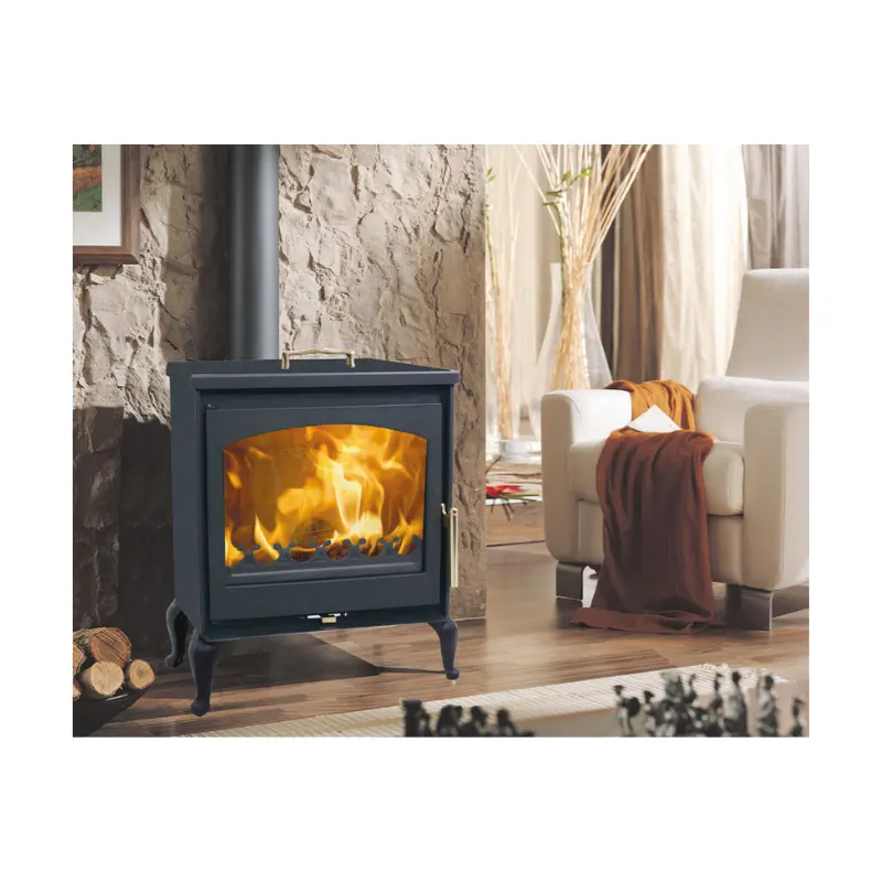 Estufa Acero Castilla marca Panadero con platero 8 k. envío rápido precio barato