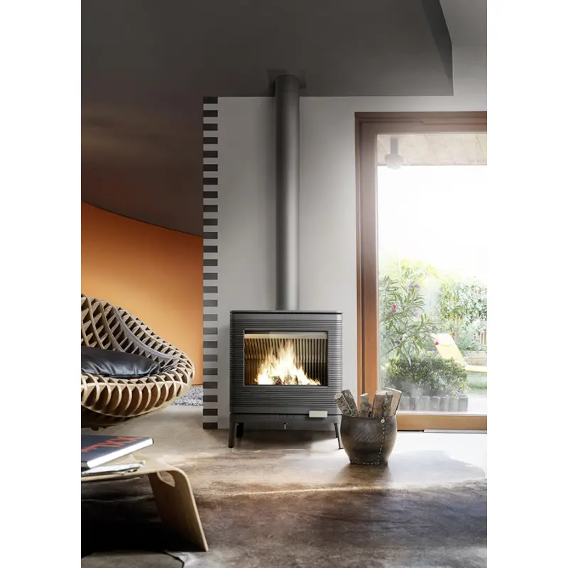 Estufa de Leña Kazan Hierro Fundido marca alto rendimiento Invicta envío rápido precio barato Estufa de Leña Kazan Hierro Fundido marca alto rendimiento Invicta envío rápido precio barato